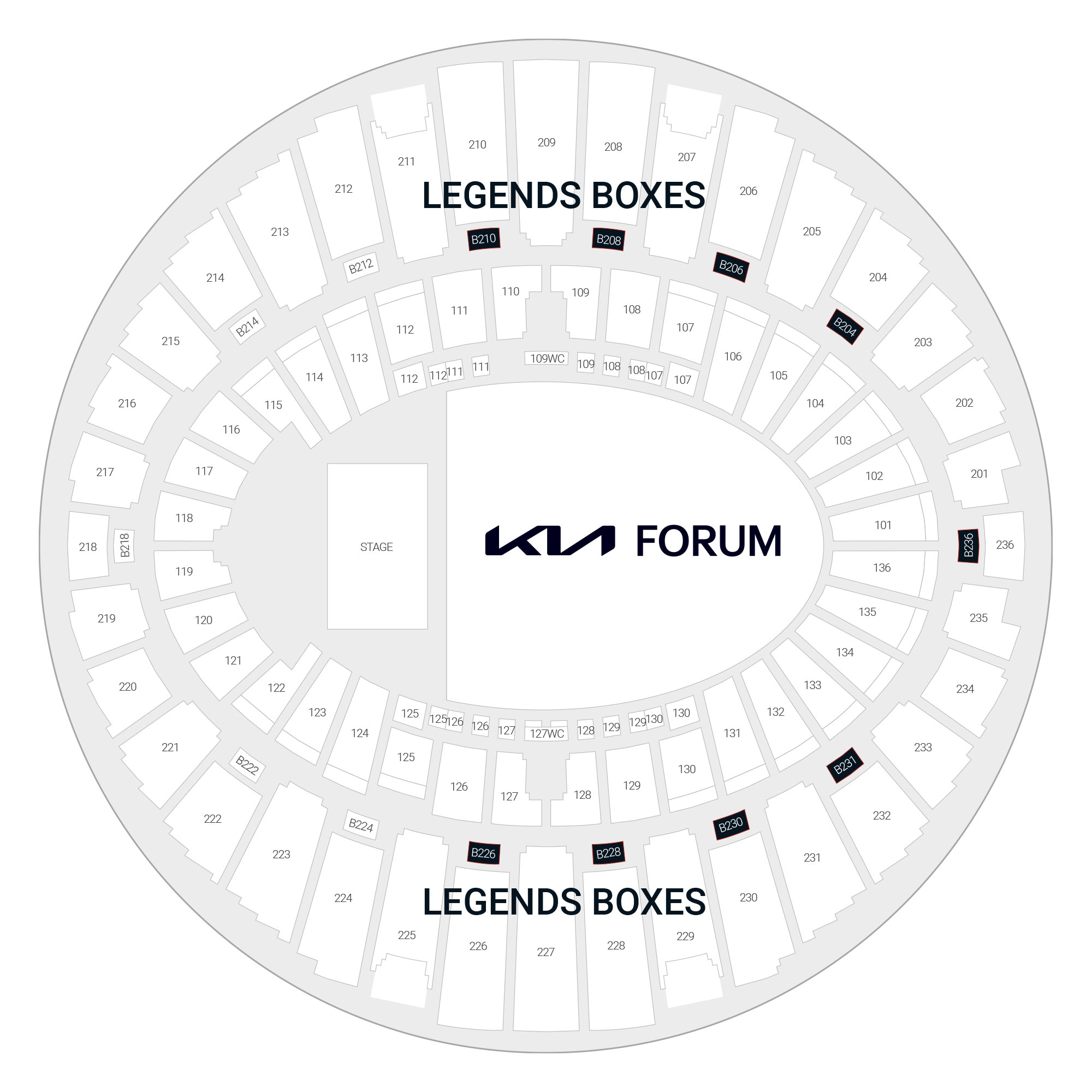 Kia Forum Suite Map