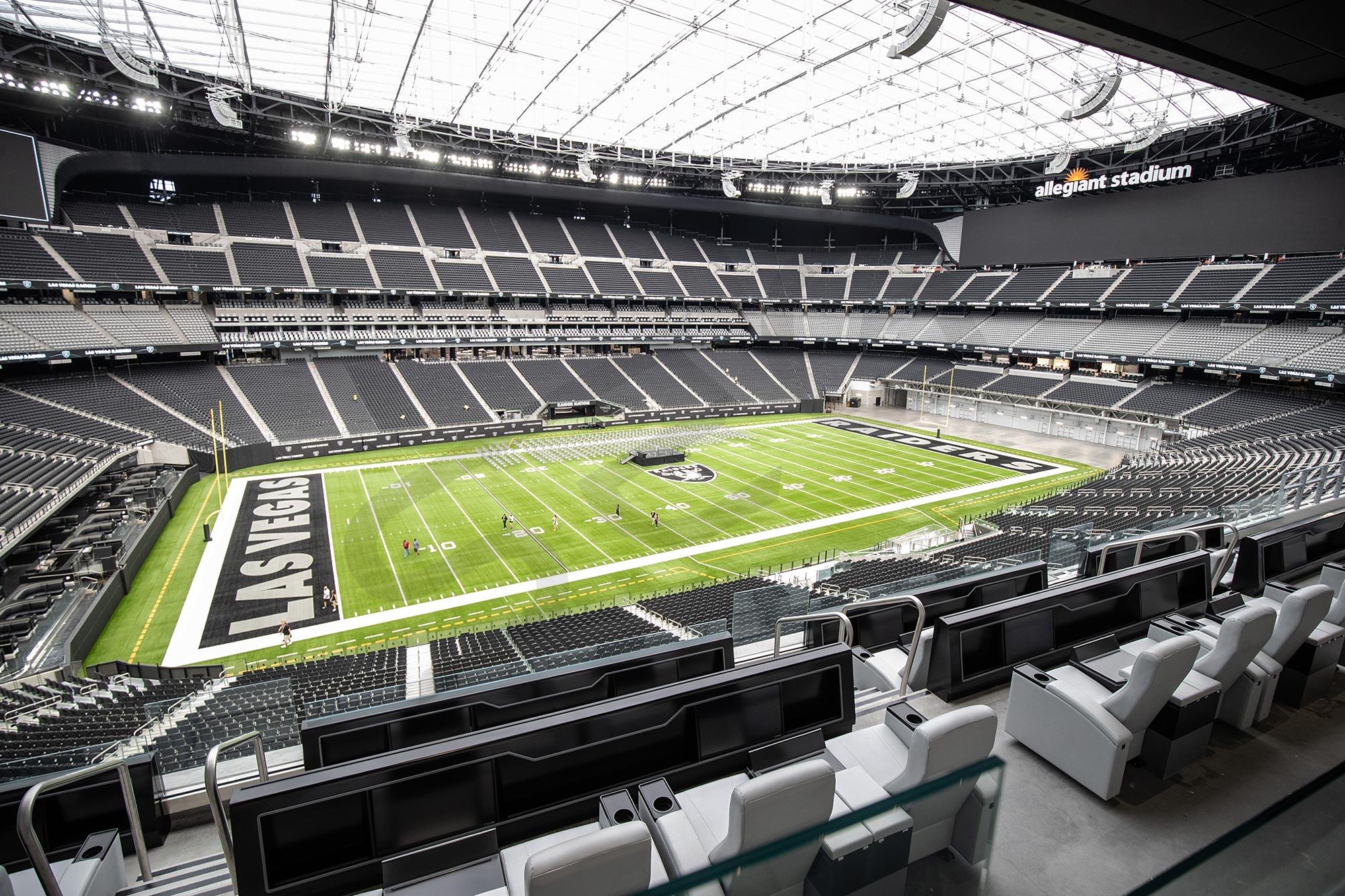 Las Vegas Raiders Allegiant Stadium Photo Print – 8x10, 11x14, Or 16x20 – Choose Color & Size
