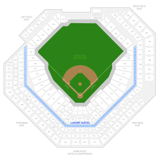 Citizen Bank Seating Chart For Phillies