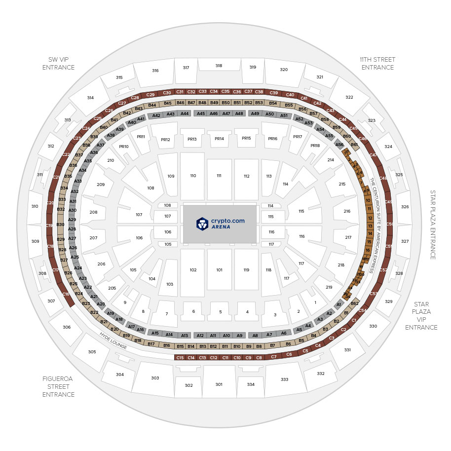 Lakers Tickets Seating Chart