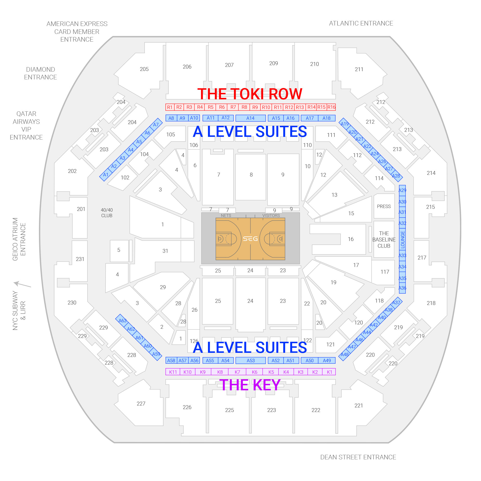 Barclays Boxing Seating Chart