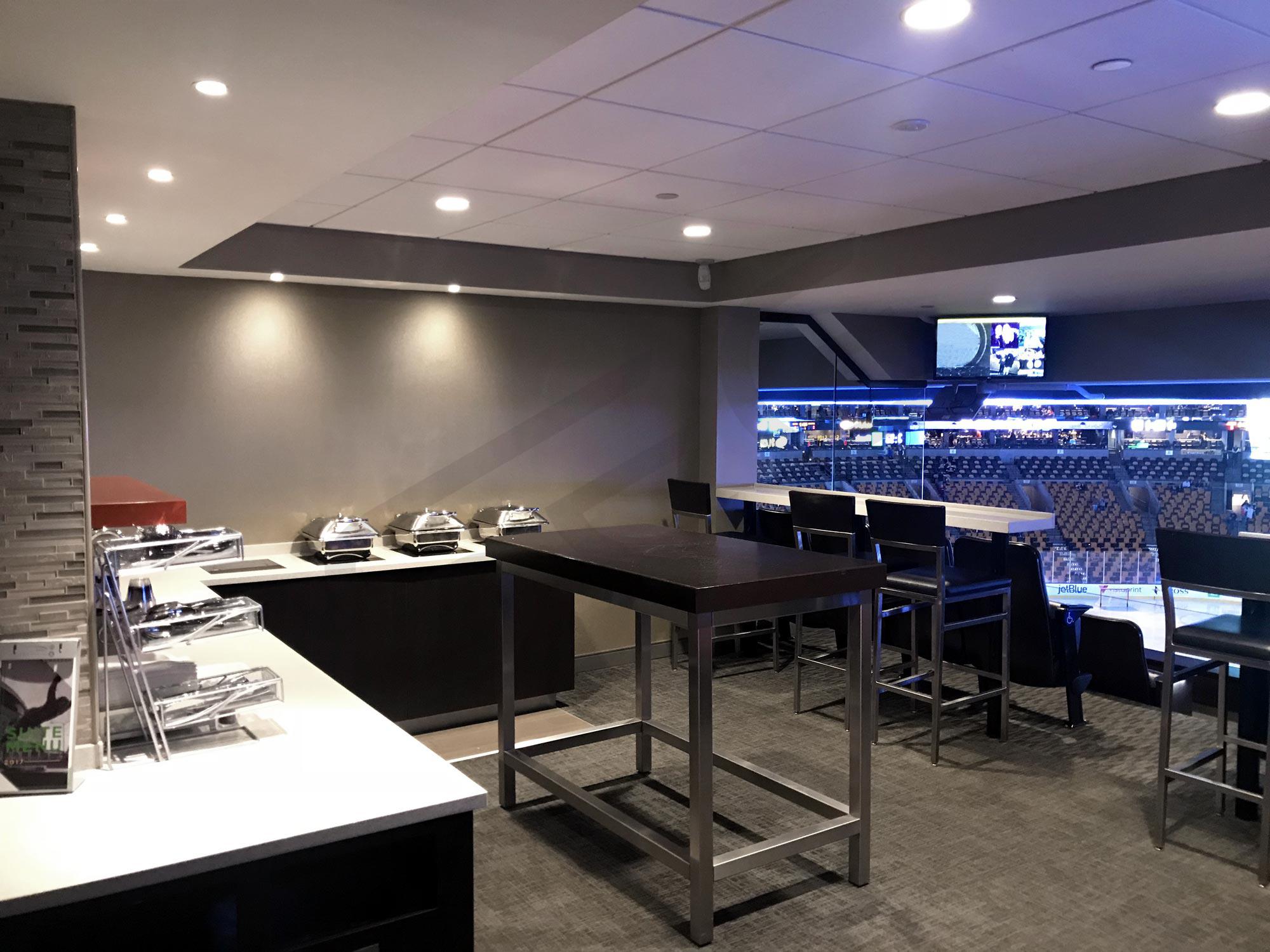 Boston Bruins Suite Als Td Garden Experience Group 600 Level Suite Interior