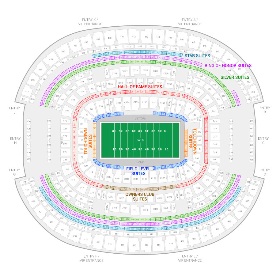 Fiesta Bowl Seating Chart 2014