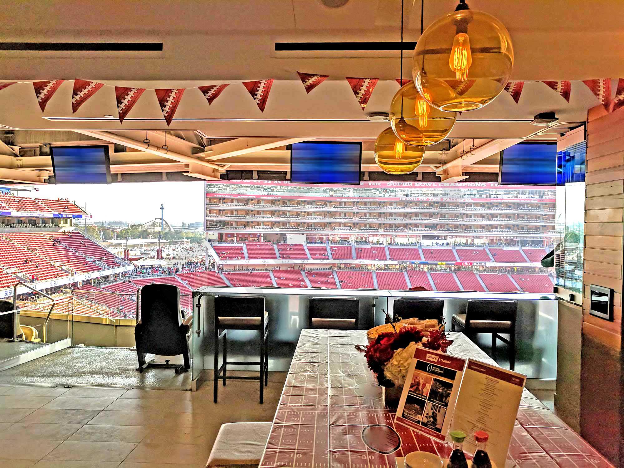 San Francisco 49ers Suite Rentals  Levi's Stadium  Suite Experience Group