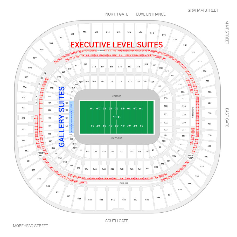 Bank Of America 500 Seating Chart