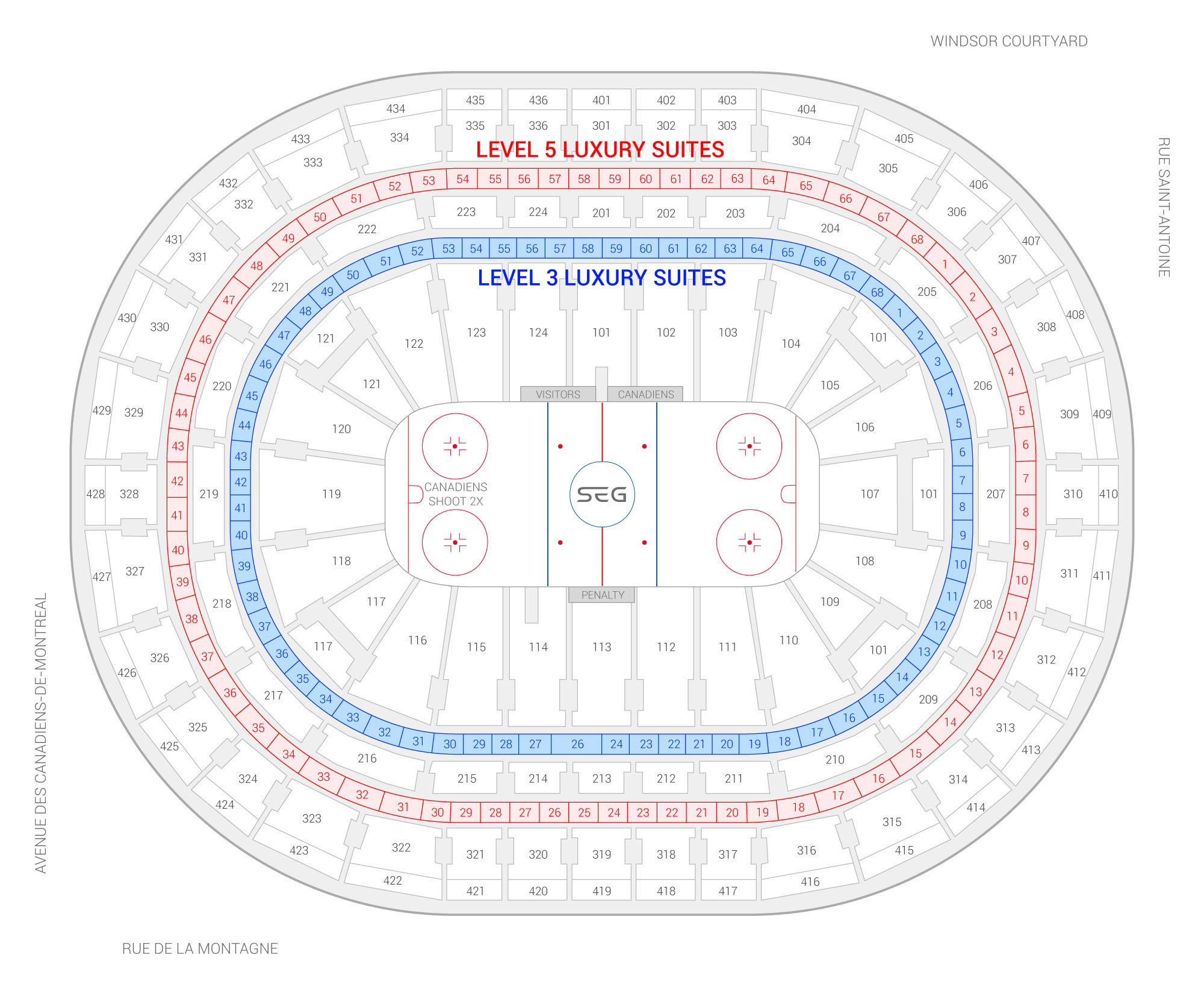 Place Bell Laval Seating Chart