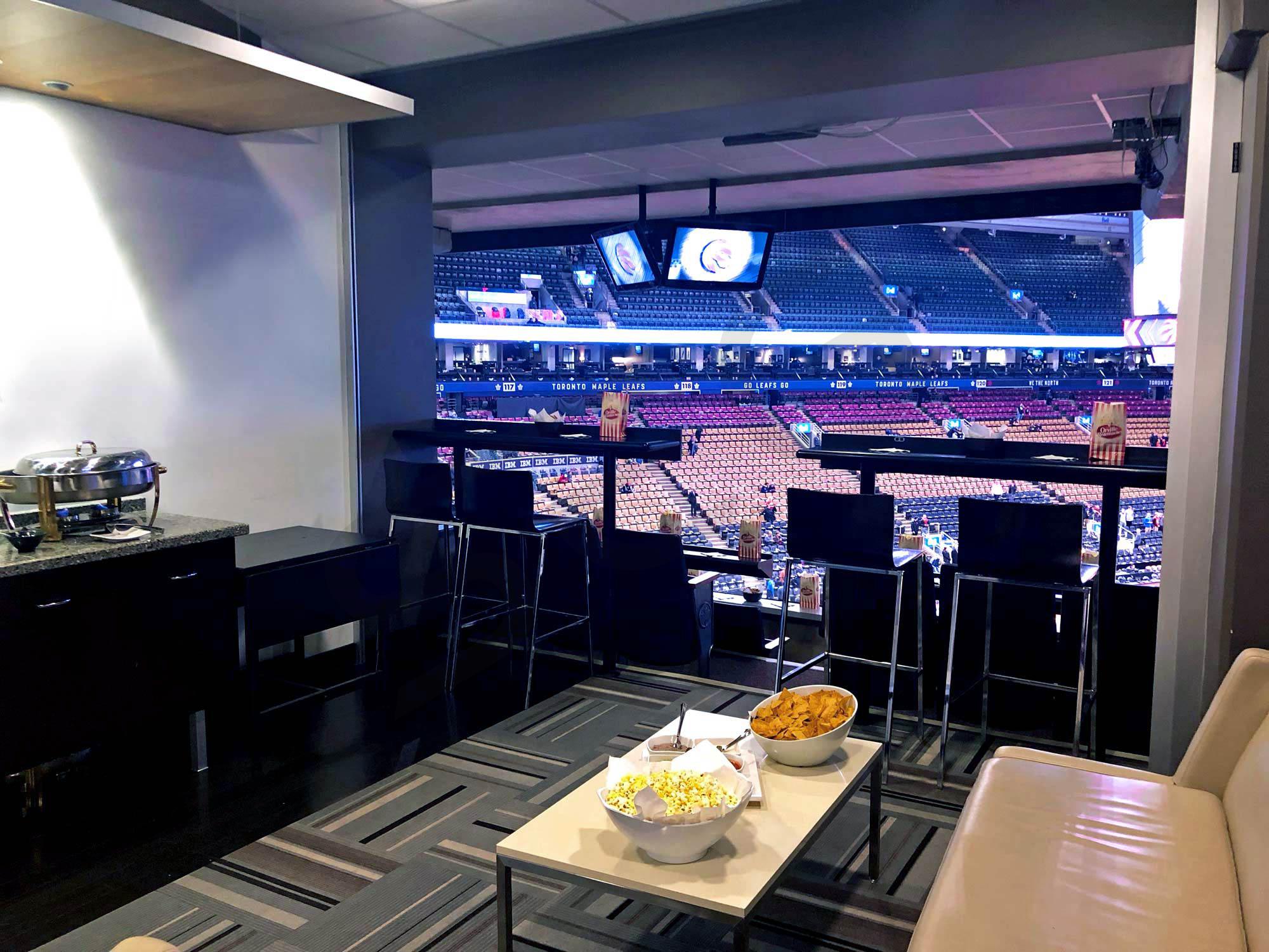 toronto raptors suite rentals air canada centre suite experience flyers suite cost