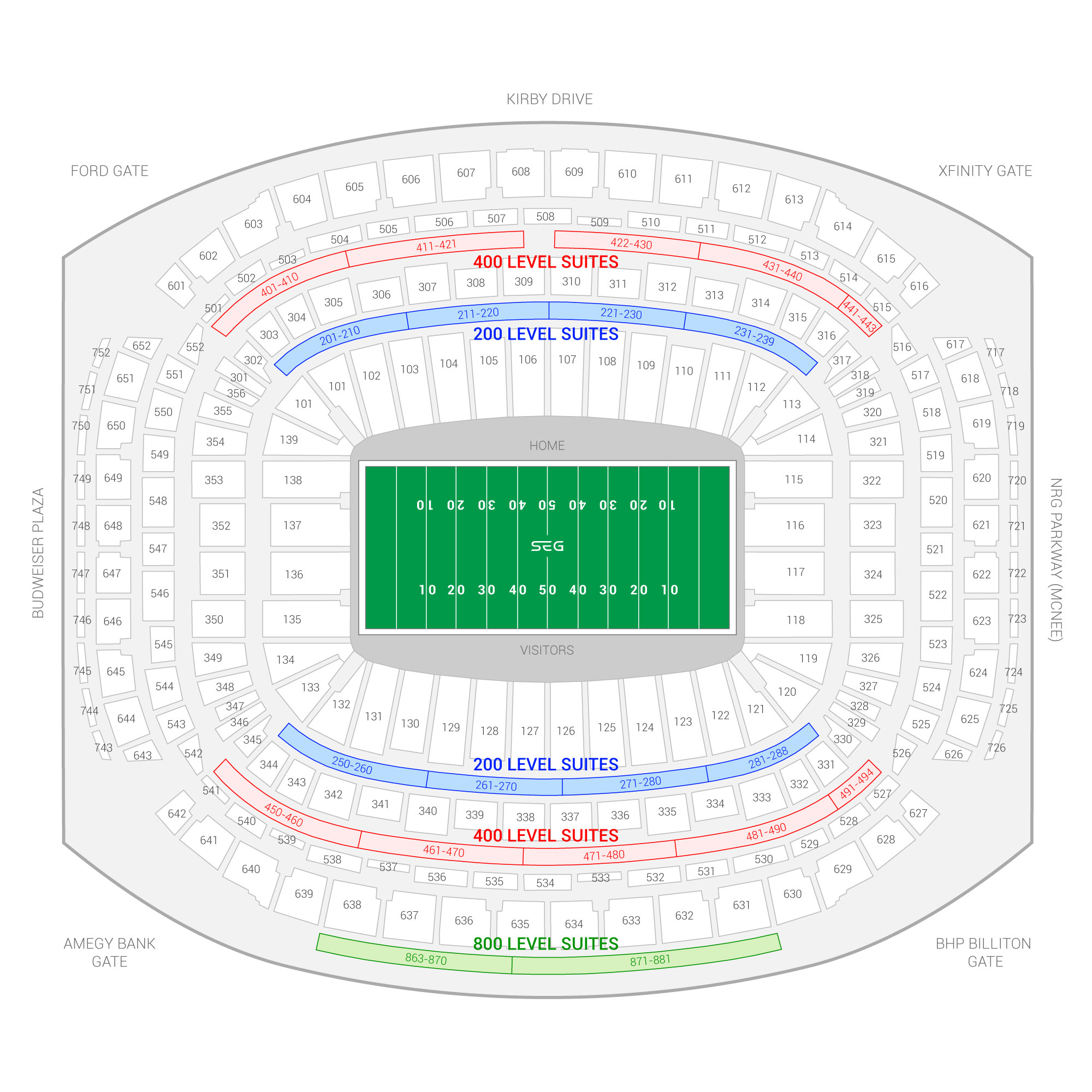 Nrg Stadium Super Bowl Seating Chart