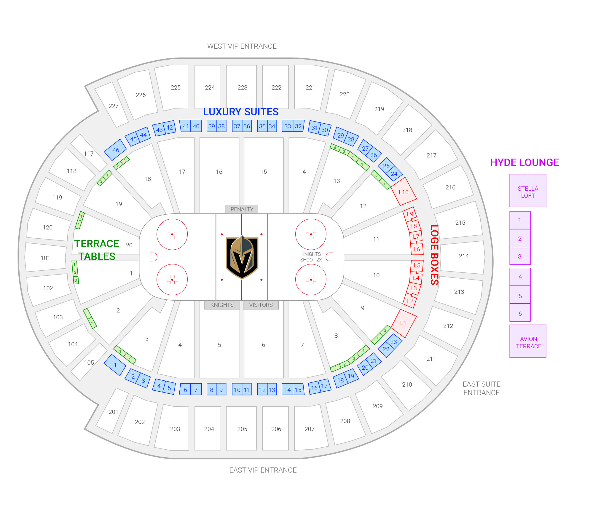 T Mobile Vegas Seating Chart