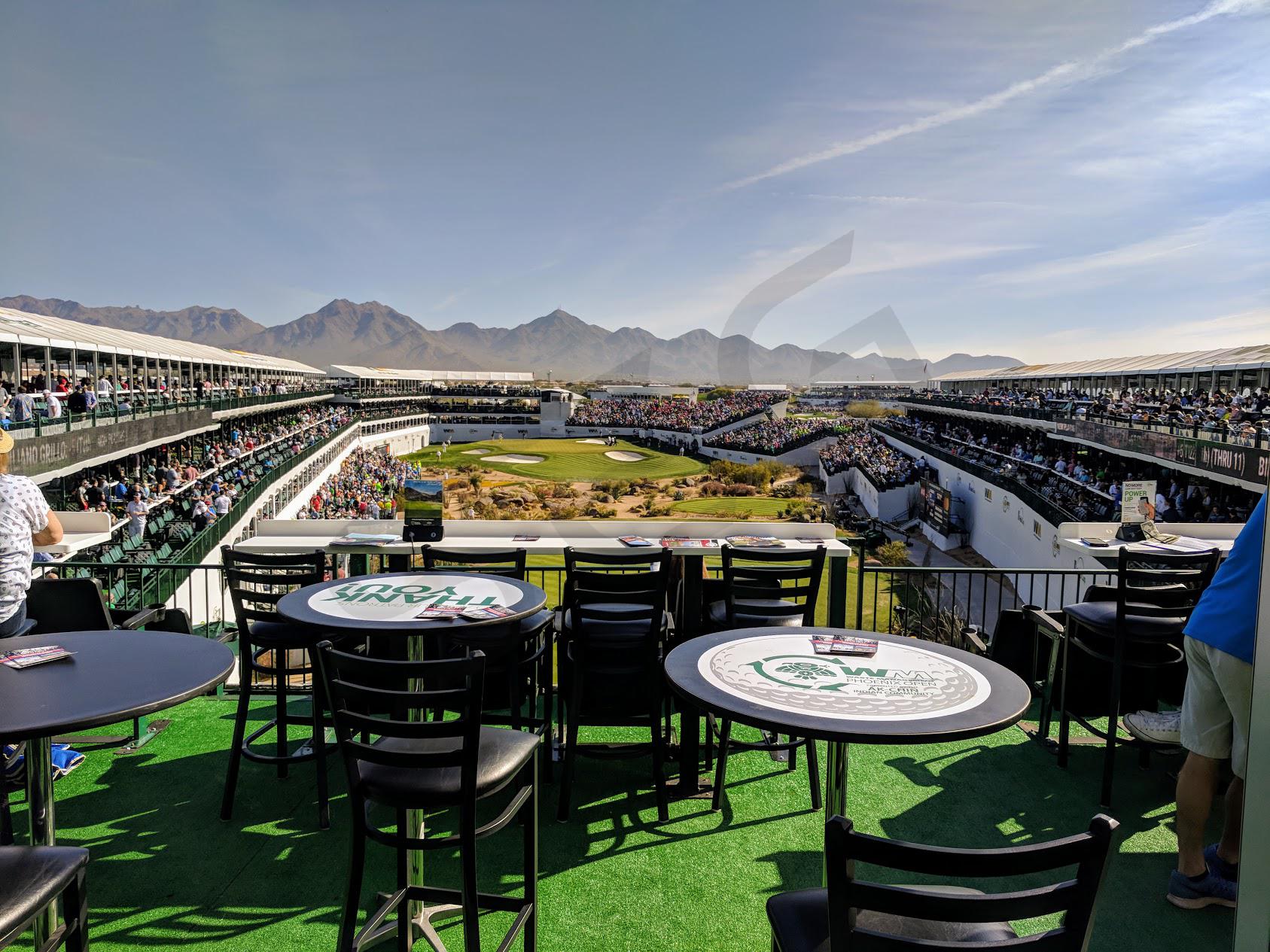 Waste Management Phoenix Open Suites for Rent Suite Experience Group