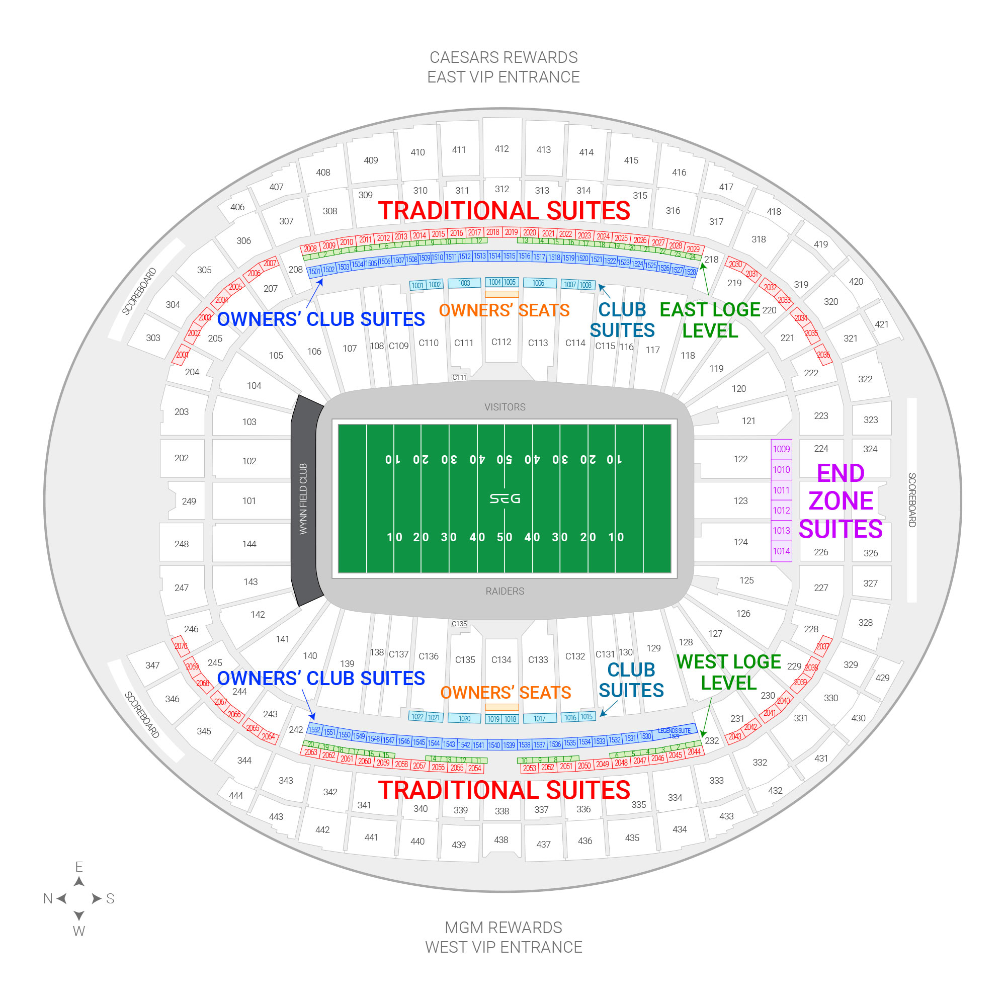 allegiant raiders tickets