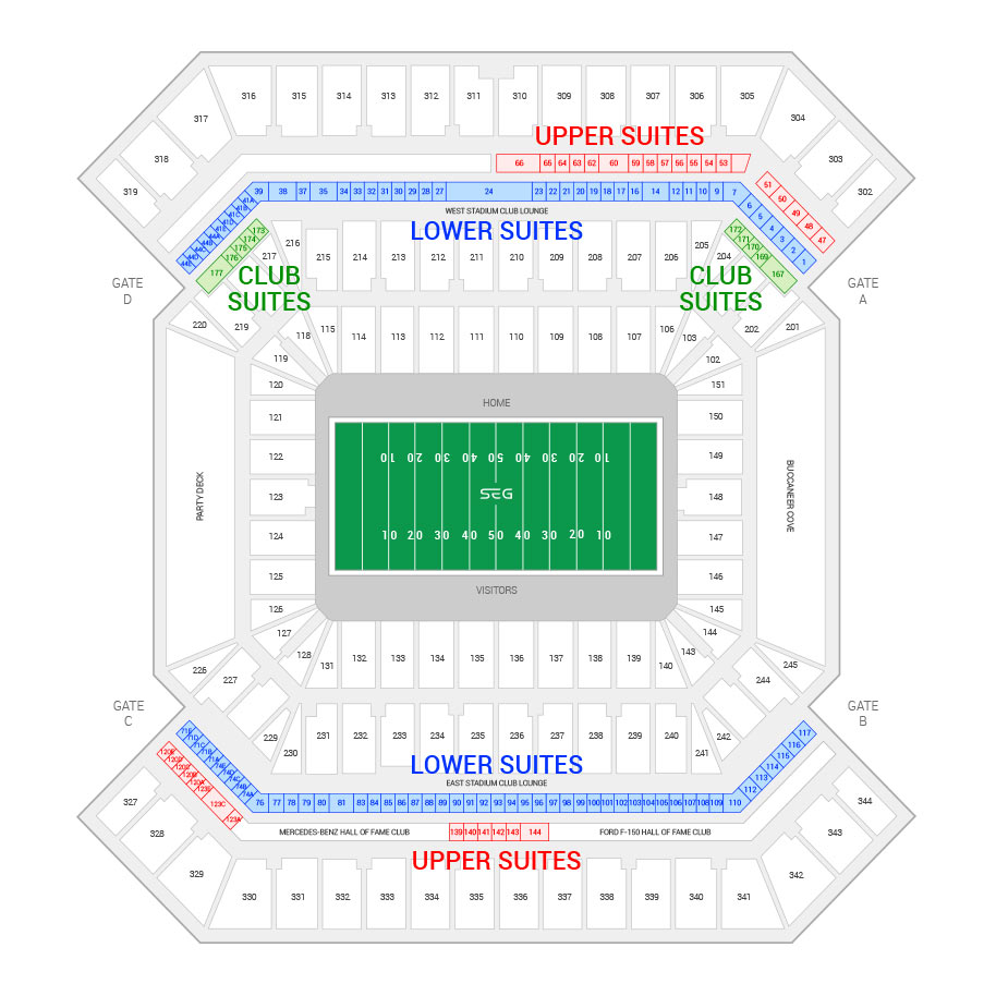 Super Bowl LV Suite Rentals