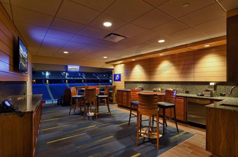 Chase Club at Amalie Arena 