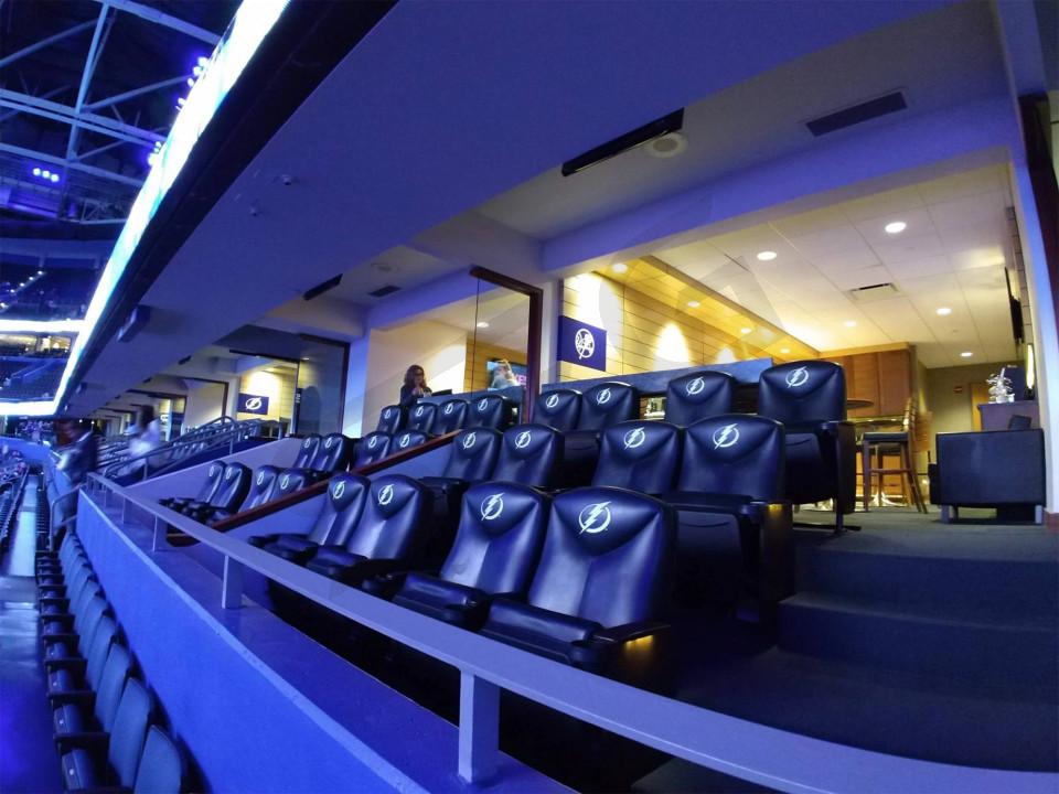 Where To Find Amalie Arena Premium Seating and Club Options