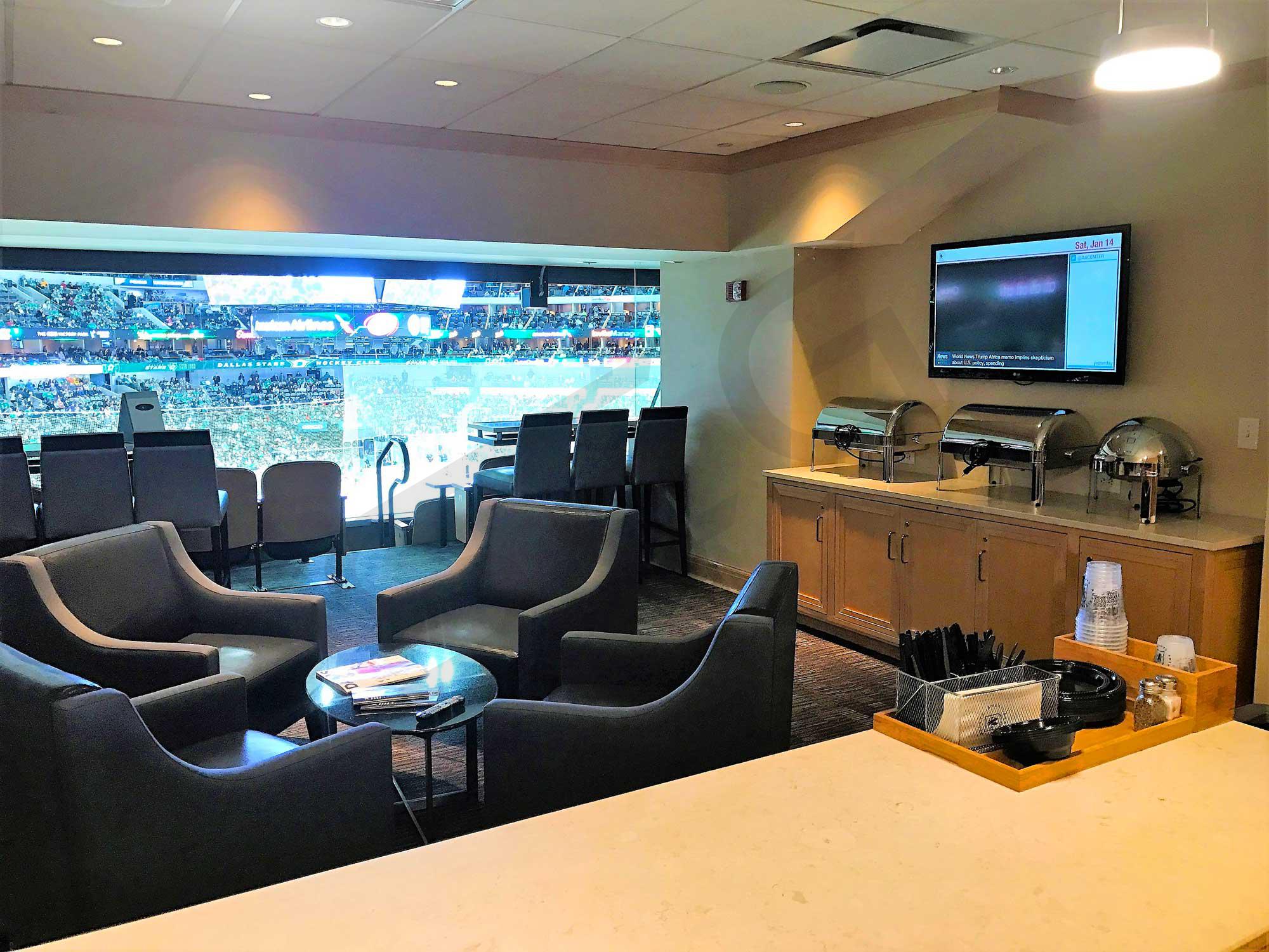 Dallas Stars Suite Rentals American Airlines Center