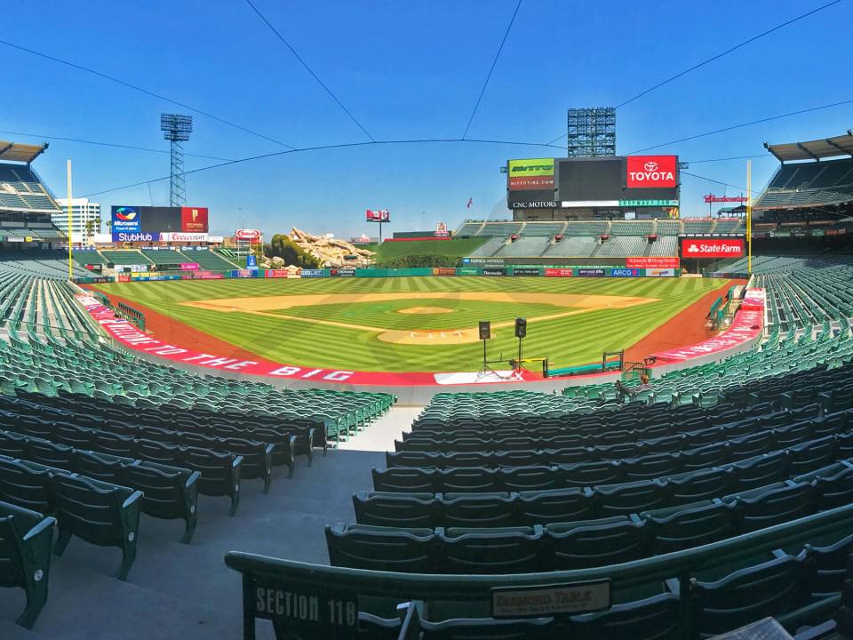 Angel Stadium Seating Chart By Row