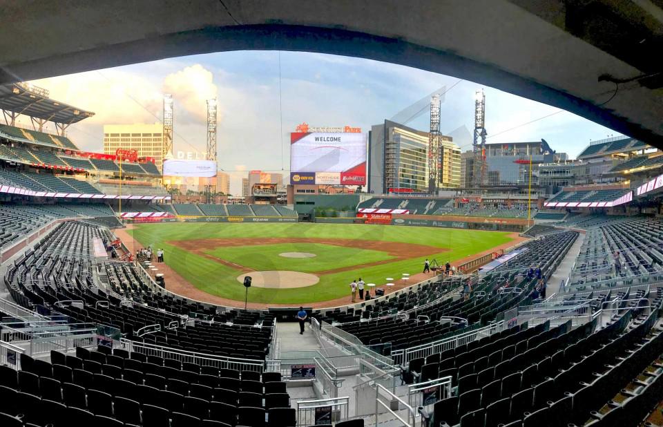 Atlanta Braves Seating Chart Suntrust Park