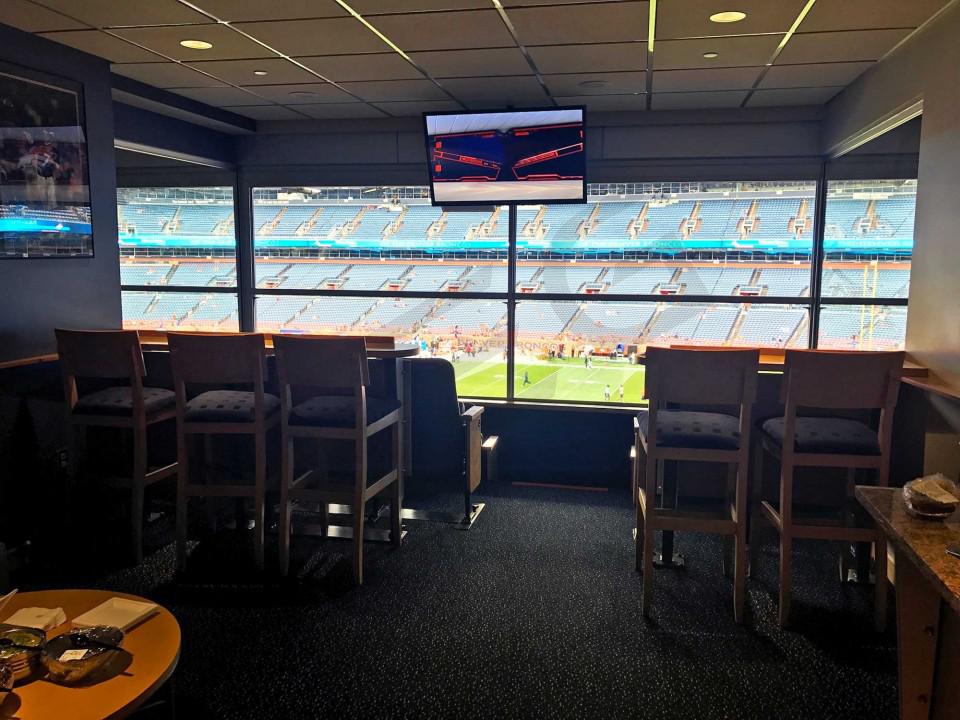 Denver Broncos Club Level Seating Chart