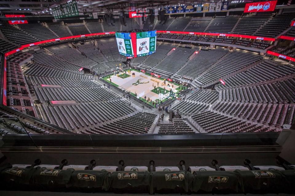 Fiserv Forum Seating Chart Bucks