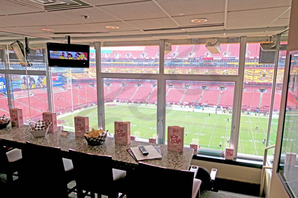 Fedex Field Suite Chart