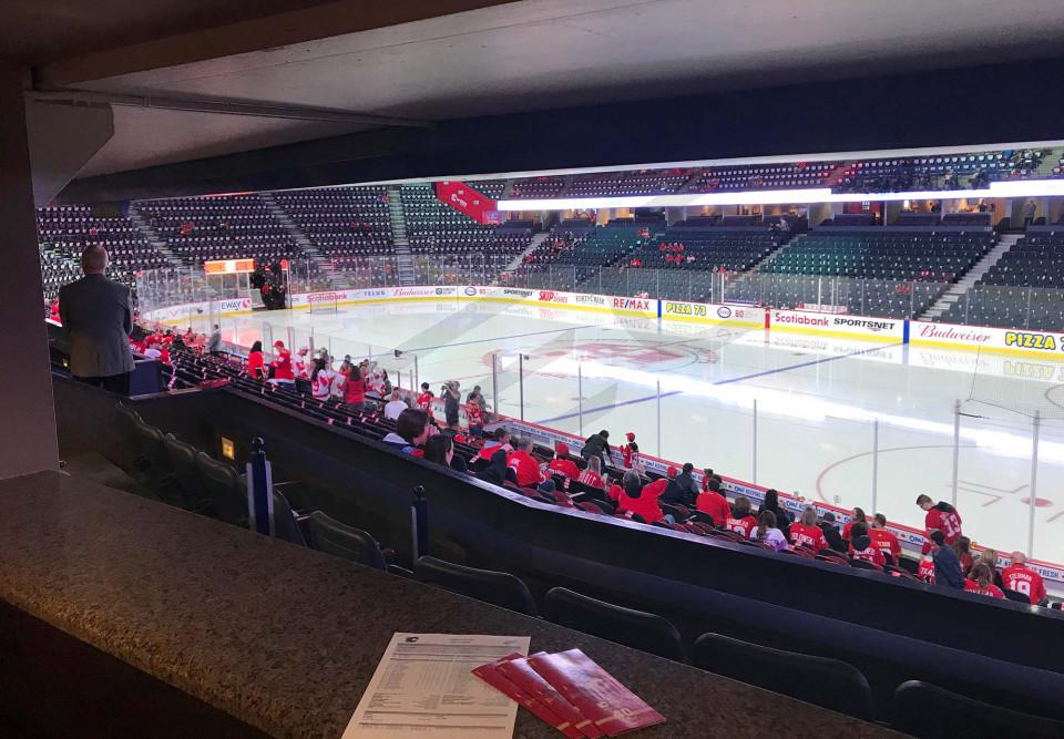 Flames Seating Chart Pengrowth Saddledome