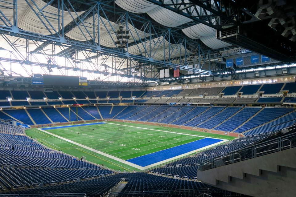 Detroit Lions Football Stadium Seating Chart
