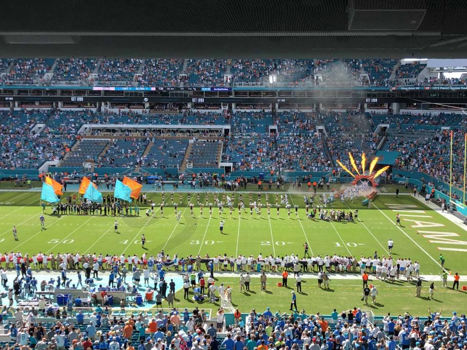 Miami Dolphins Seating Chart