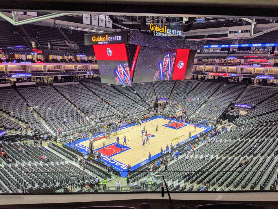Section 207 at Golden 1 Center 