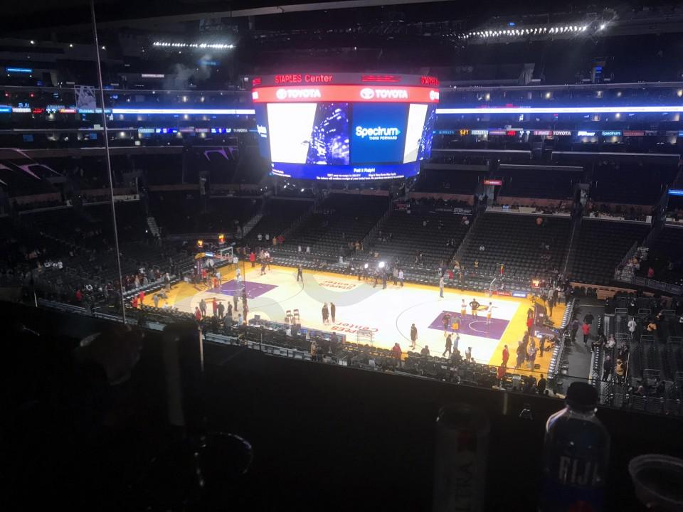 Staples Center Luxury Box Seating Chart