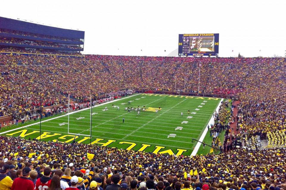 Michigan Stadium Seating Chart View