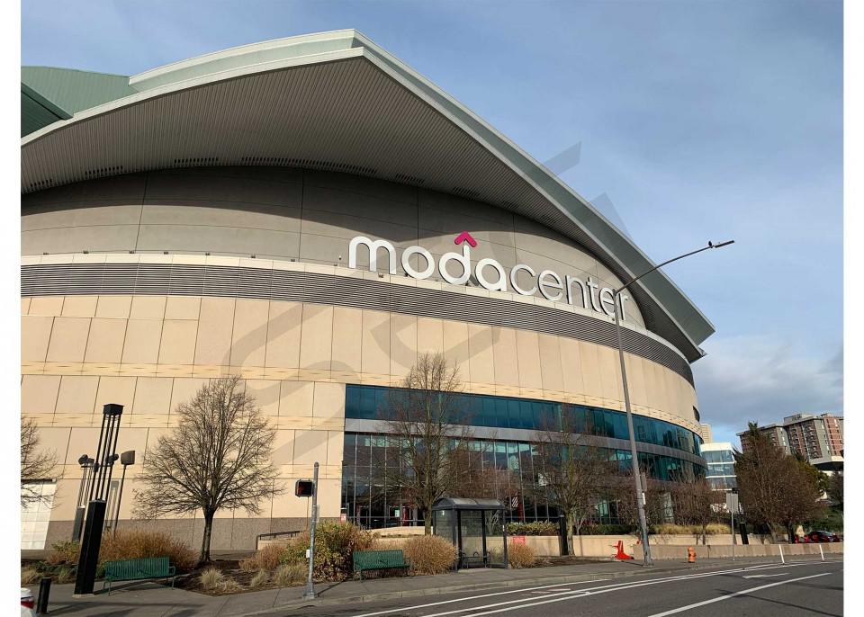 Moda Center, level 5, 300 Level, home of Portland Trail Blazers, Portland  Winterhawks, Portland Steel