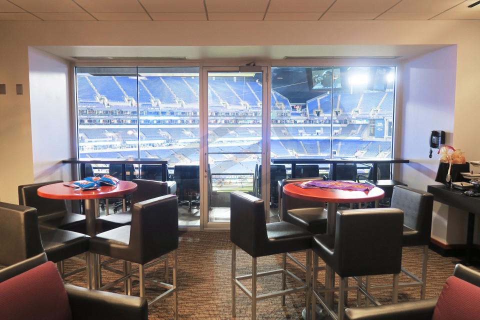 Baltimore Ravens Club Level Seating Chart