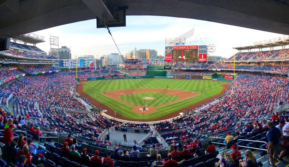 Nationals Park, Washington DC - Seating Chart View