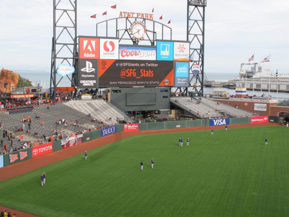 Seating Chart Oracle Park