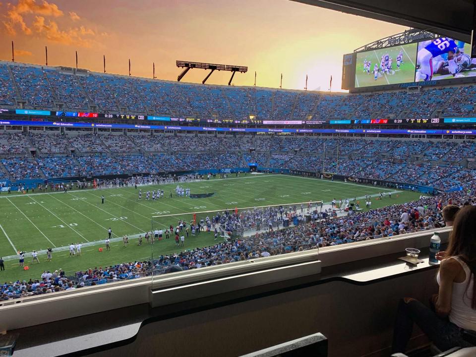 Bank Of America Stadium Interactive Seating Chart