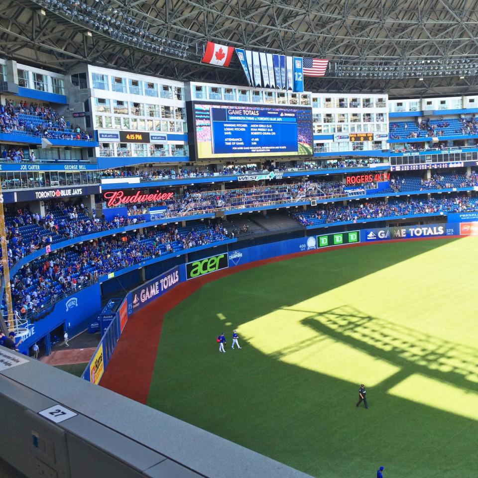 Toronto Blue Jays Seating Chart View