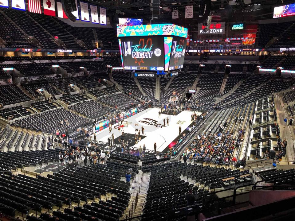 AT&T Center Seating Chart