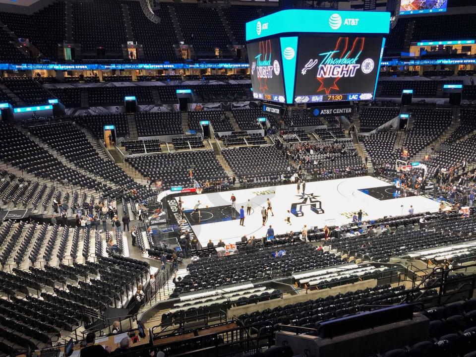 ATT Center, AT&T Center, Spurs Seating Chart