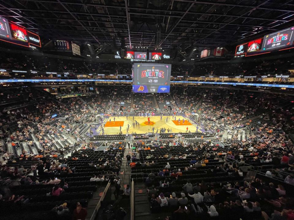 Phoenix Suns Arena now called Footprint Center