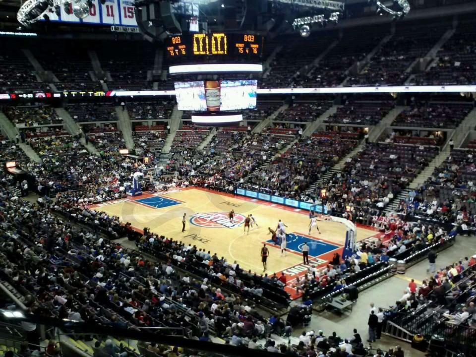 The Palace Of Auburn Hills Mi Seating Chart