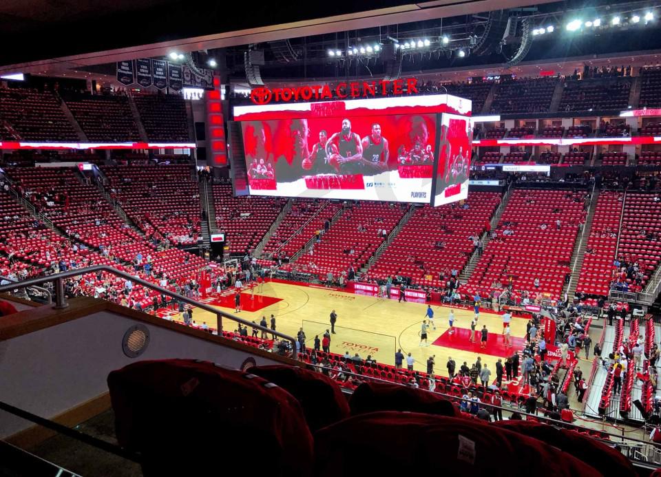 Houston Rockets Suite Rentals Toyota Center