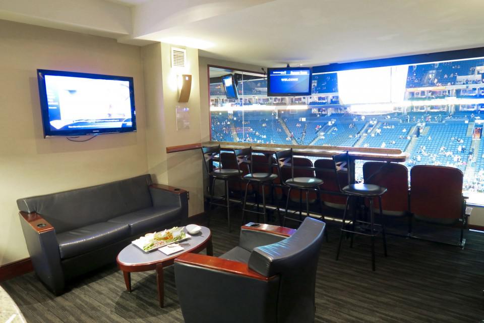 Oracle Arena Concourse Level Suite Interior