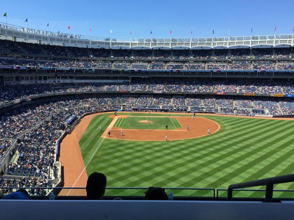 New York Yankees Virtual Seating Chart