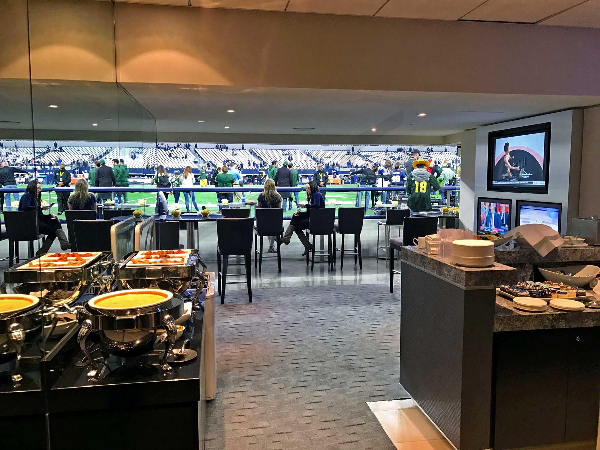 Dallas Cowboys Field Level Suite